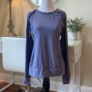 Long sleeve yoga shirt